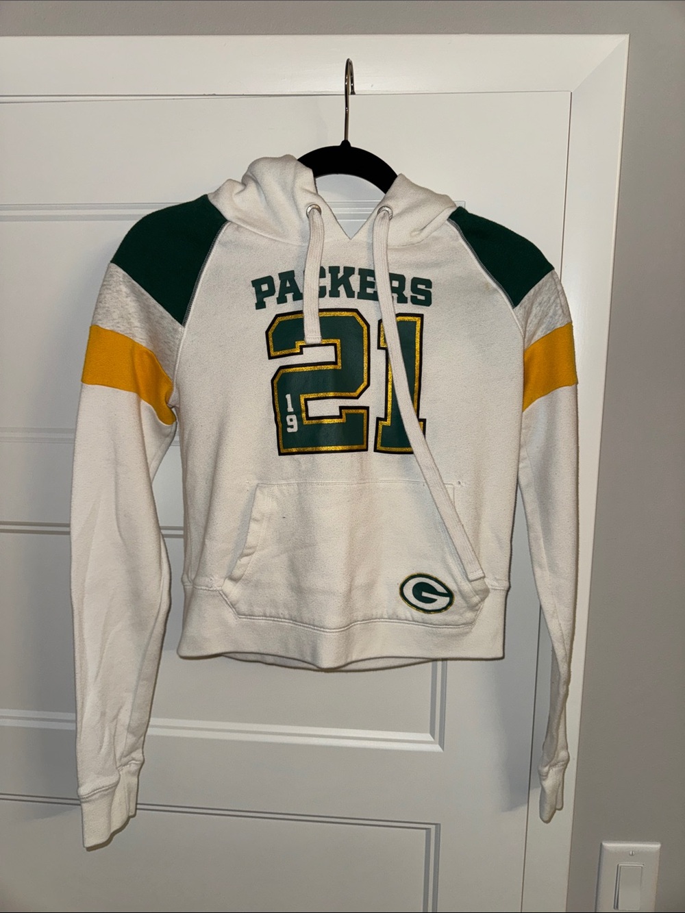 Women's Packer Pullover Hoodie Sweatshirt - Size S